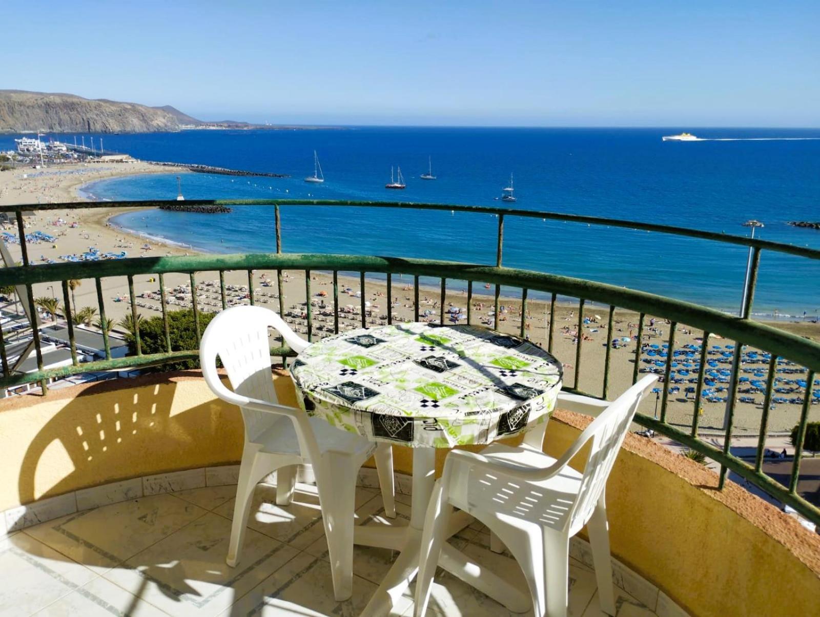 Frontal Ocean View Torres Del Sol Lägenhet Los Cristianos  Exteriör bild